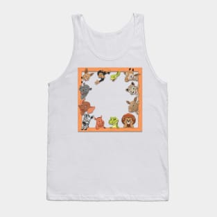 kids animals Tank Top